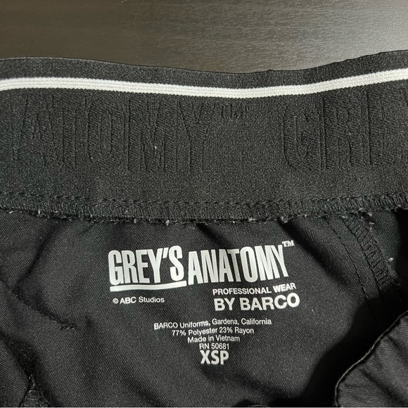 GREYS ANATOMY BY BARCO | Black Scrub Pants - Picture 7 of 7